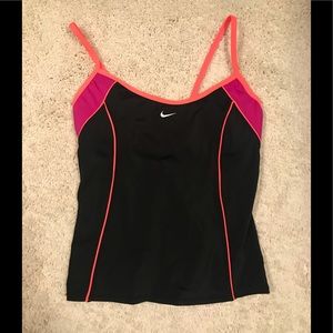 Nike tankini swim top